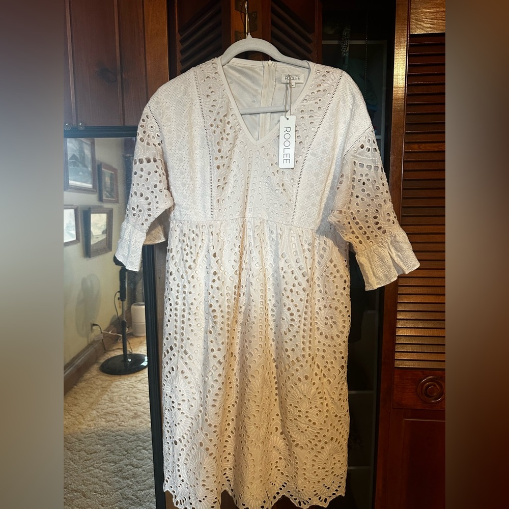 Boutique white dress - NWT